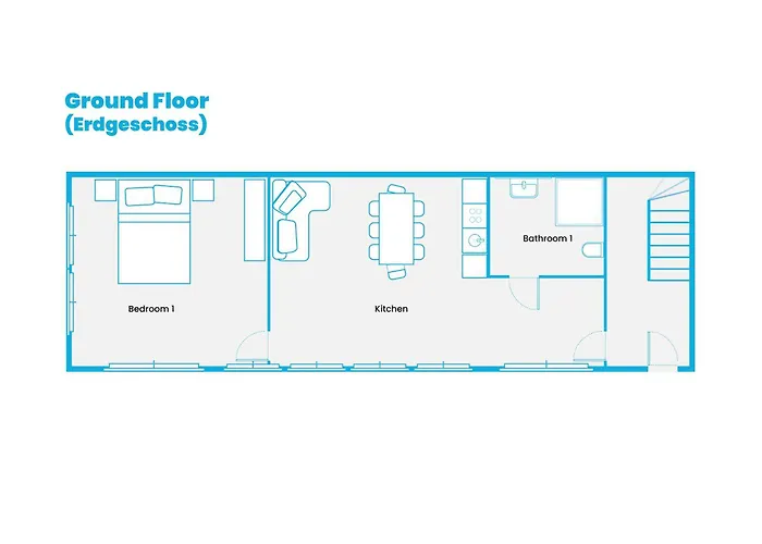 Mitte Loft On 2Floors, 150 Qaudratmeter, 2Brs, 2Bathrooms, Living Room, Dinning Room Up To 8 Ppl